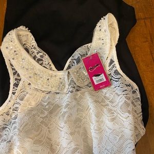 Candies white dress Medium great for summer